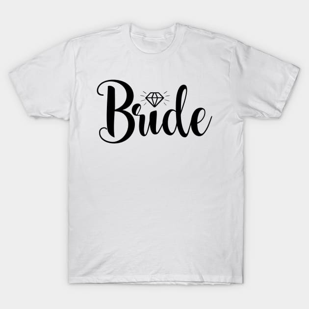 Diamond Bride T-Shirt by ChezALi